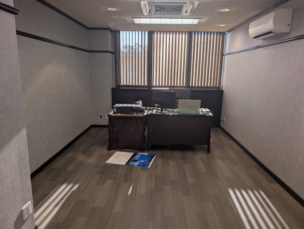 社長室　改装工事